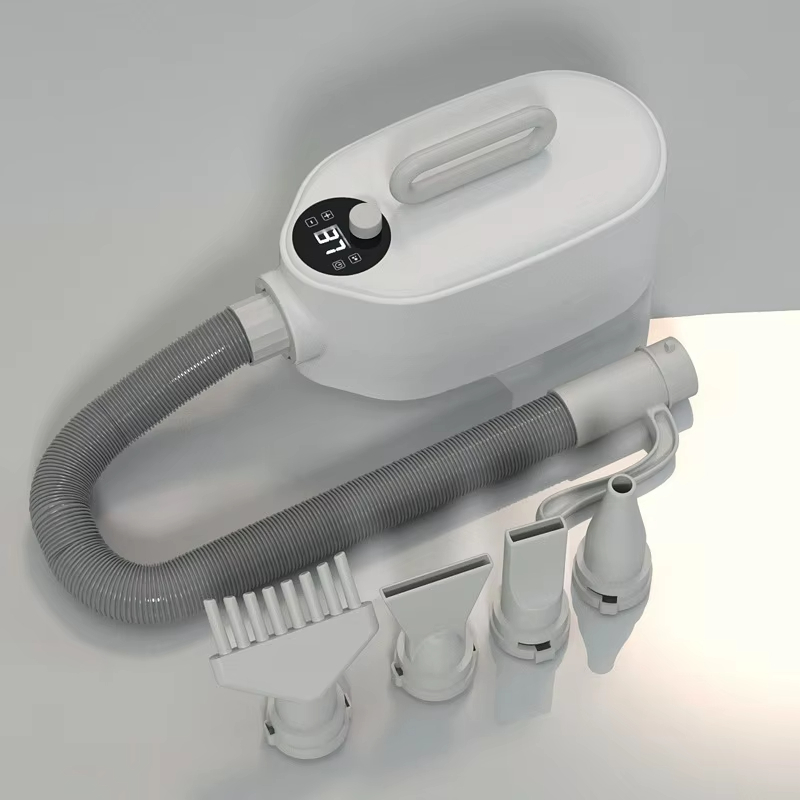 WHITE-Durable Pet Grooming Blower: Perfect for Quick and Comfortable Grooming Sessions 1