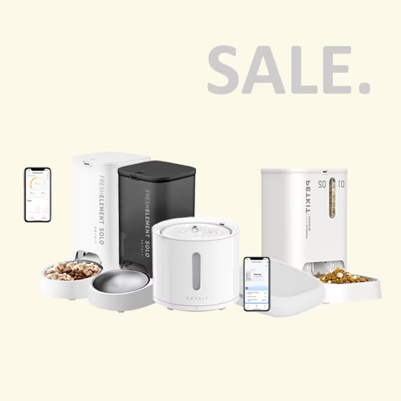 CLEARING Petkit Eversweet Solo 2 Automatische Waterfontein & Petkit Fresh Element Solo Germini Smart Pet Feeder Voedingsset 1