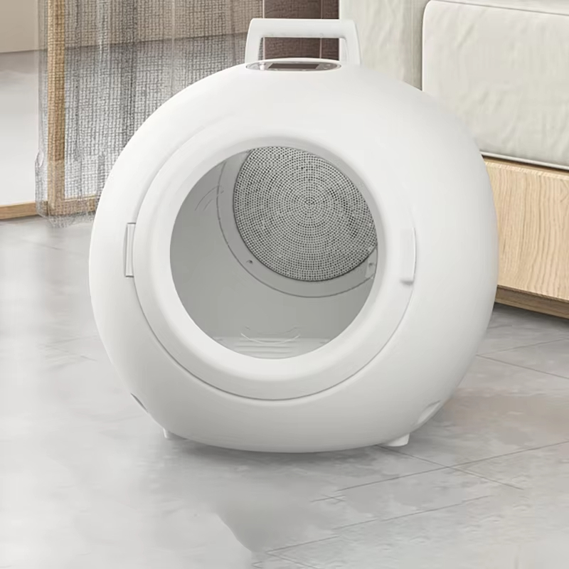 Circle-Máquina secadora de pelo para mascotas inalámbrica de 65L, más vendida, para el hogar, 50dB, silenciosa, automática, inteligente, para perros y gatos, caja secadora para habitación de mascotas-1730085712379970 1