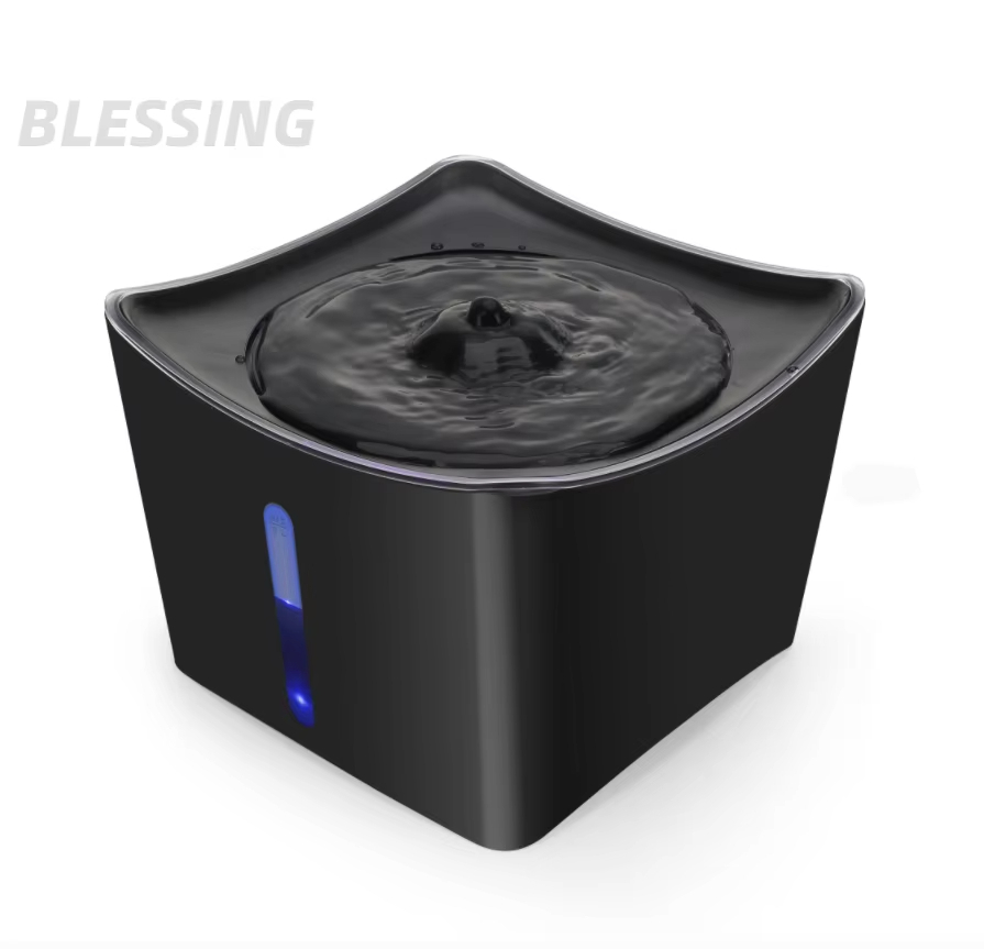 Black smart quiet water dispenser for dogs and cats,Pet water dispenser intelligent power off water dispenser BSCI certification 1