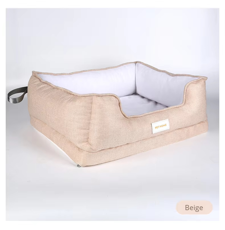 China Manufacturer Wholesale Pet Supplies Pet Cat Dog Beds Custom Cute Bed for Dog and Cat 1