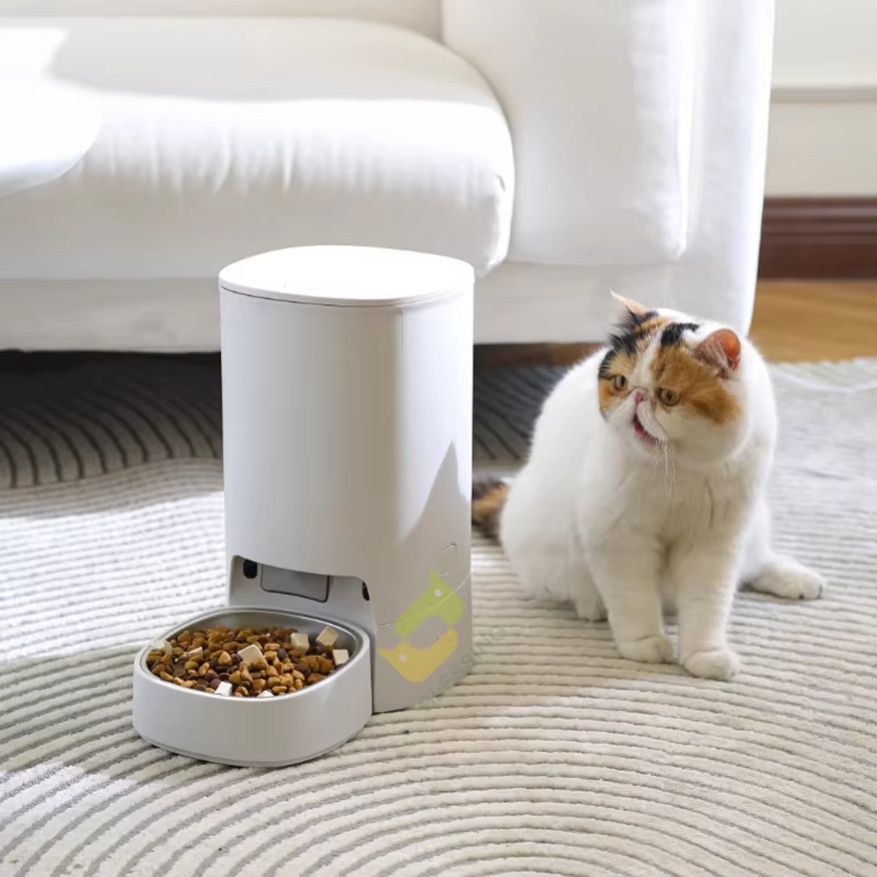 Wholesale Pet Supplies Petree App Control Automatic Pet Feeder Pet Food Dispenser Cat Dog Bowls & Feeders 1