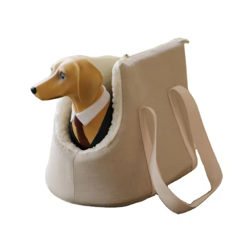 Portable & Soft Small Dog Carrier Small Pet Outdoor Travel Bag with Handles 1