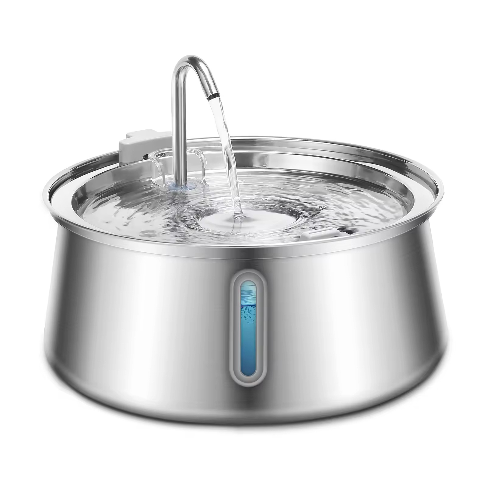 Roestvrijstalen kattenwaterfontein Automatische waterdispenser voor huisdieren 1