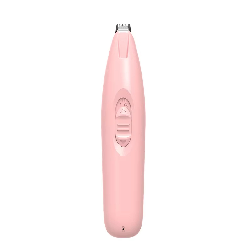 Pink-Pet foot shaver with soft and low noise LED light for dog and cat 1