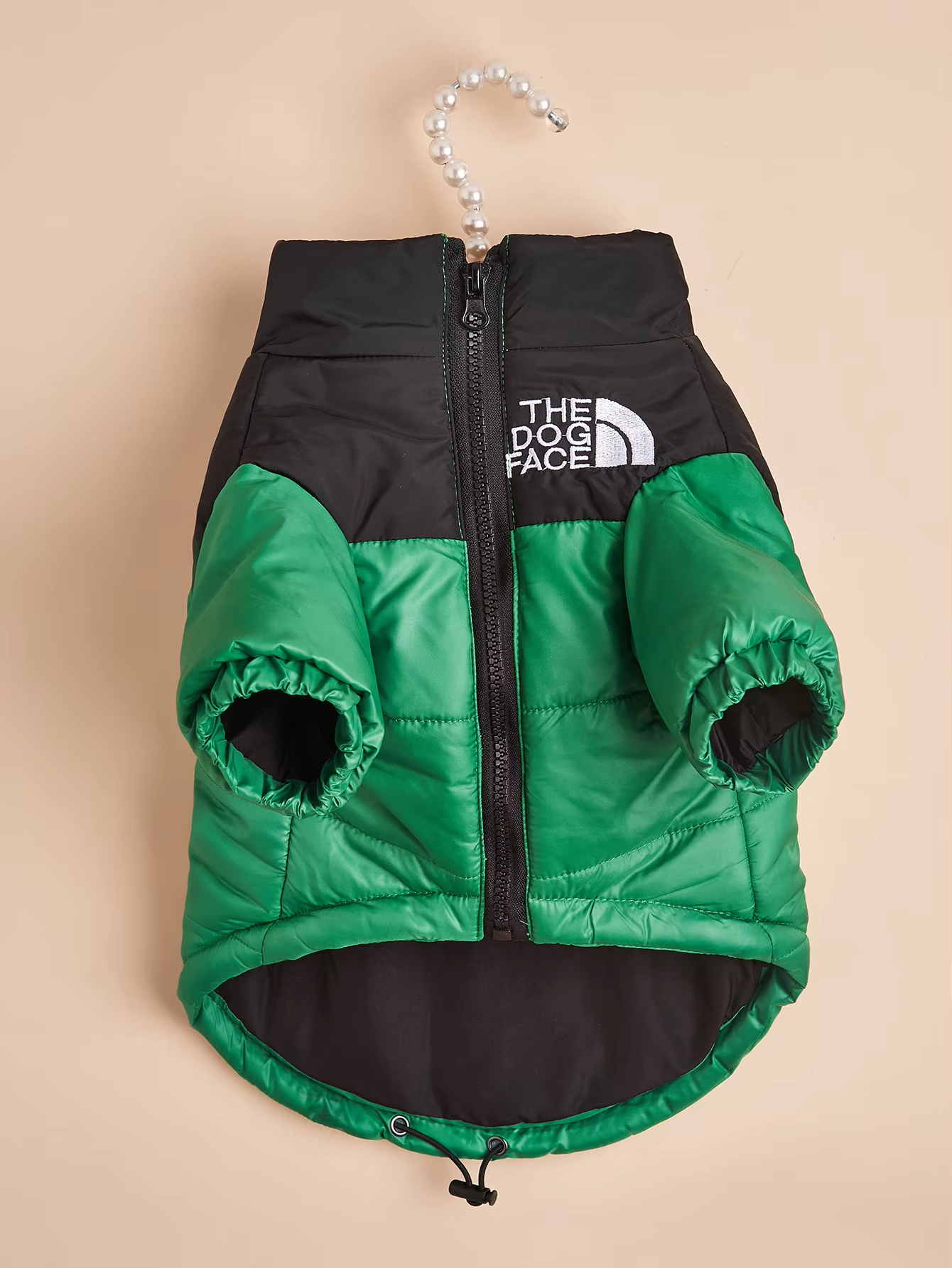 Groen-Winter Franse Bulldog Jas Hond Designer Kleding voor Kleine Honden Kleding Donsjack Hond Accessoires Voor Mode Boutique 1