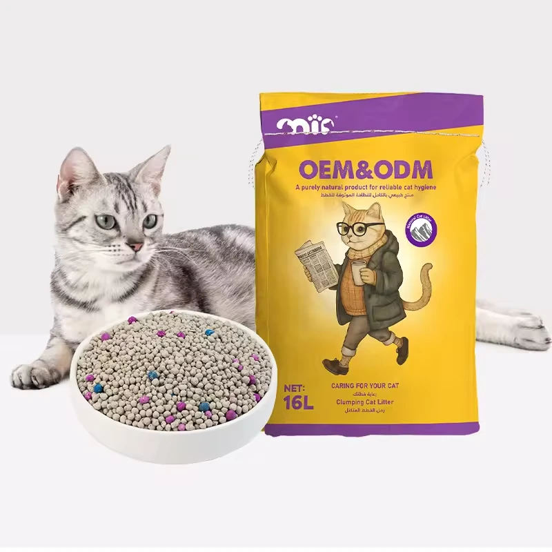 Wholesale Clumping Arena Para Gatos High Quality Sand Bentonite Cat Litter 1