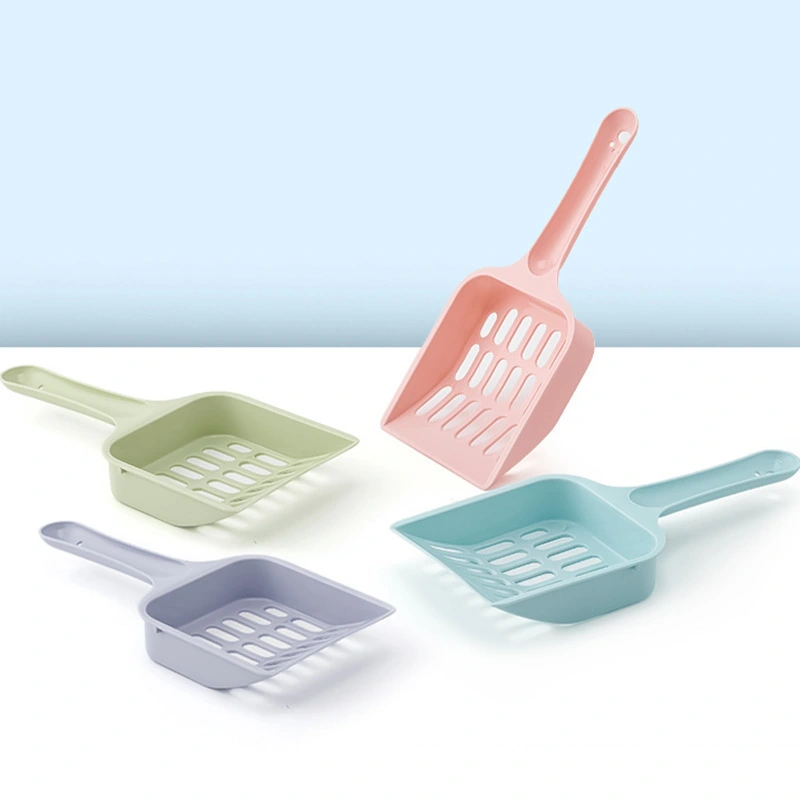 wholesale Cat Litter Pick-up Kit Including Food Shovel Clean Up Large Space Plastic Cat Litter Scoop 1