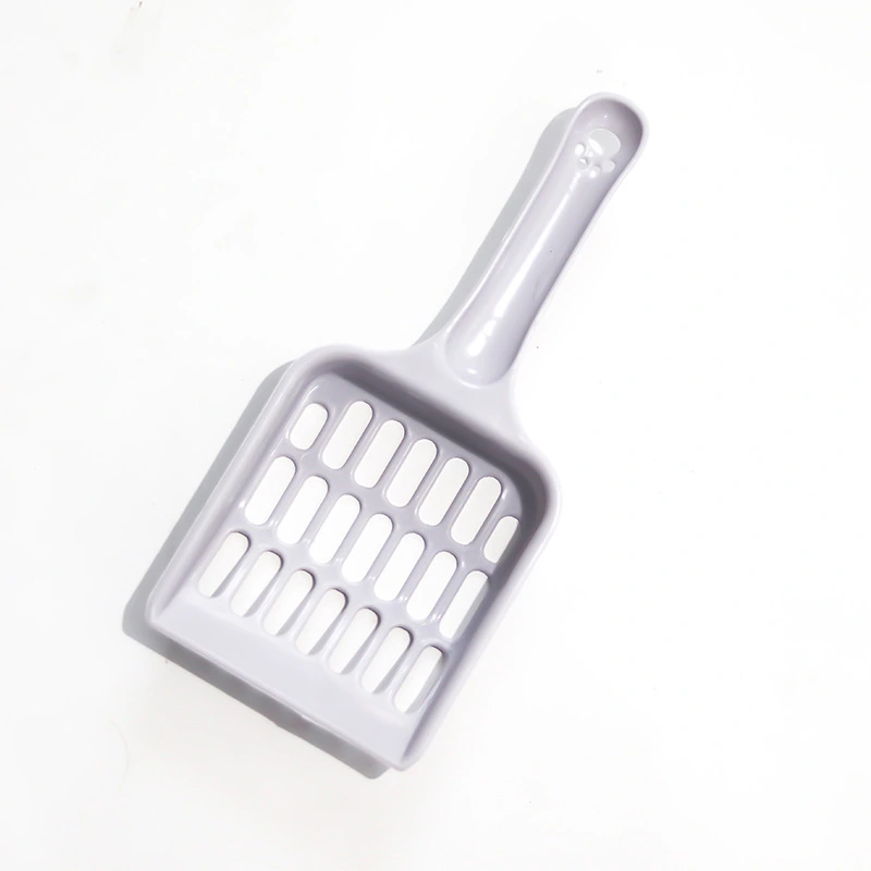 groothandel paarse taro kleur Plastic Duurzaam Praktisch Fijn Gat Schepje Kattenbakvulling Schepje Kattenbakvulling Pick-up Kit 1