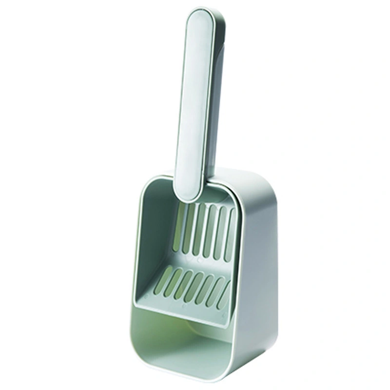 Pala para arena verde para gatos, directa de fábrica, de buena calidad, una pala para ambos, pala para arena para gatos multifunción1732855136565575 1