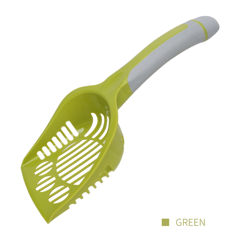 green Factory Wholesale 8 color Custom Logo Plastic Large Cat Litter Shovel Cat Litter Scoop1 1