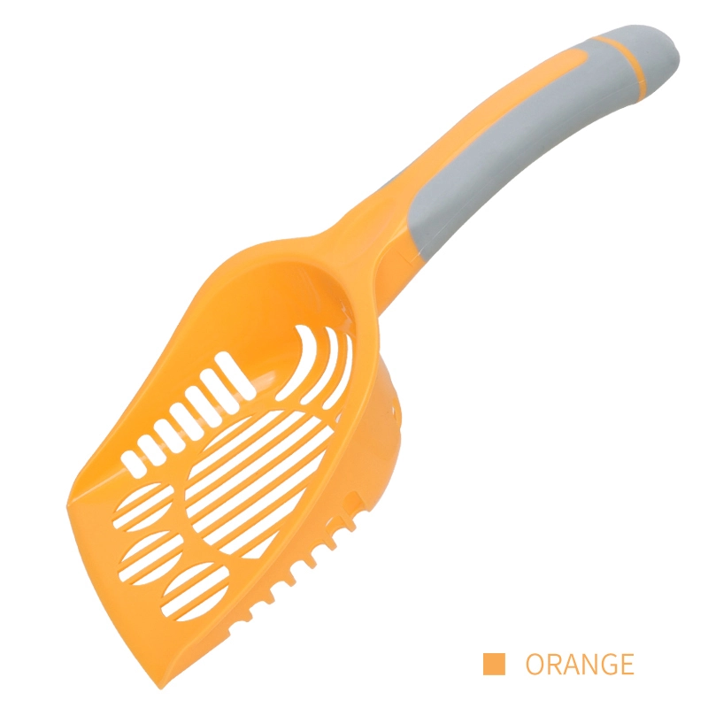 orange Factory Wholesale 8 color Custom Logo Plastic Large Cat Litter Shovel Cat Litter Scoop 1
