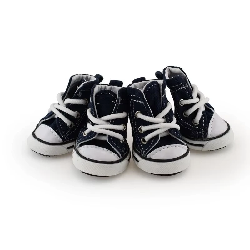 groothandel hondenschoenen sport antislip sneaker casual huisdierenschoenen voor hondenlaarzen grote hondenschoenen zwart 1
