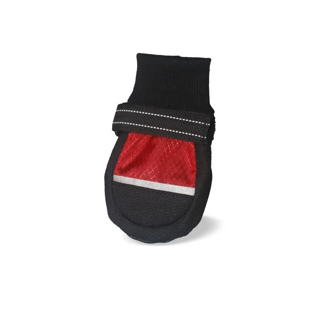 wholesale High Quality Luxury Dog Shoes Anti-Slip Suppliers Pet Dog Shoes-red 1