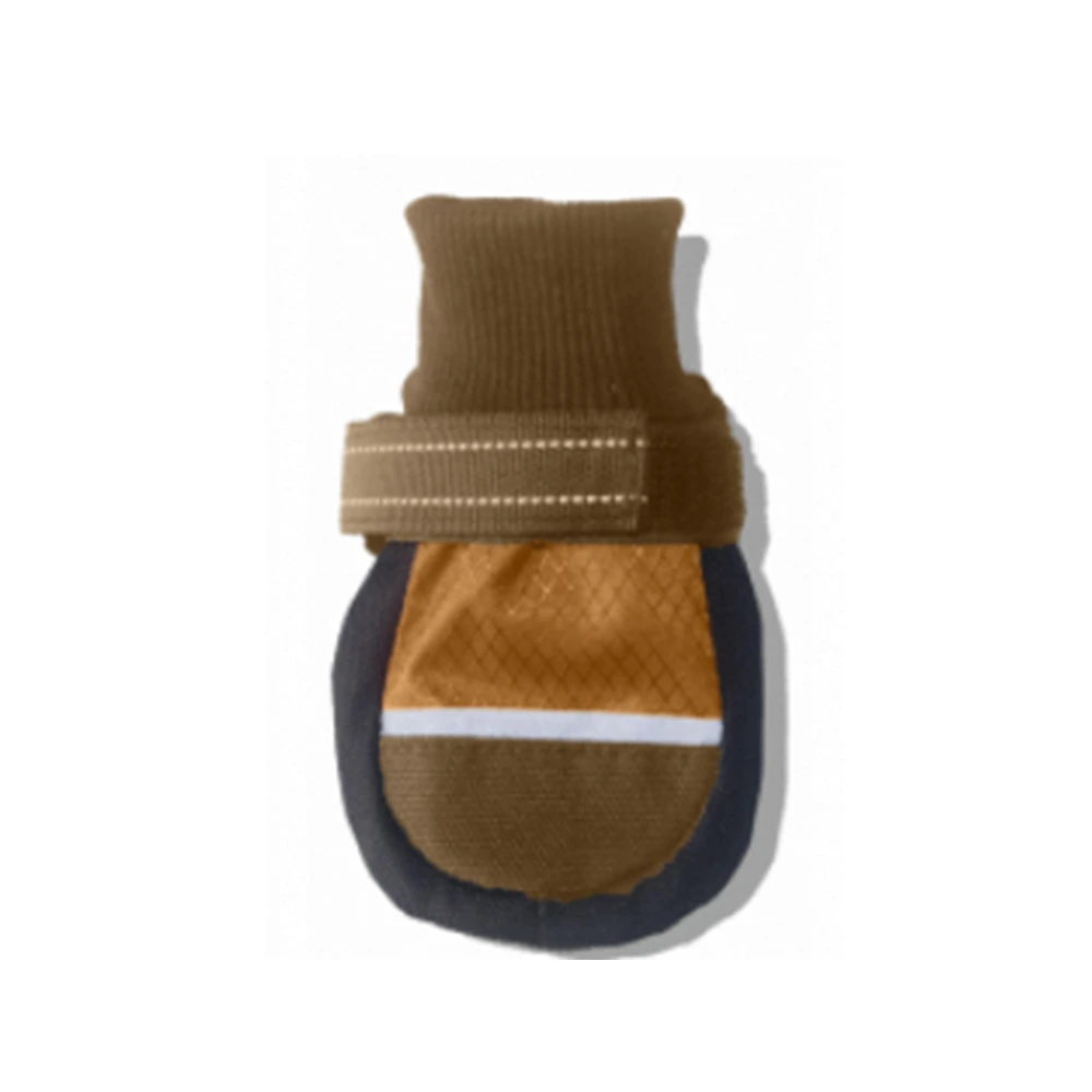 groothandel Hoge kwaliteit luxe hondenschoenen antislip leveranciers hondenschoenen-bruin 1