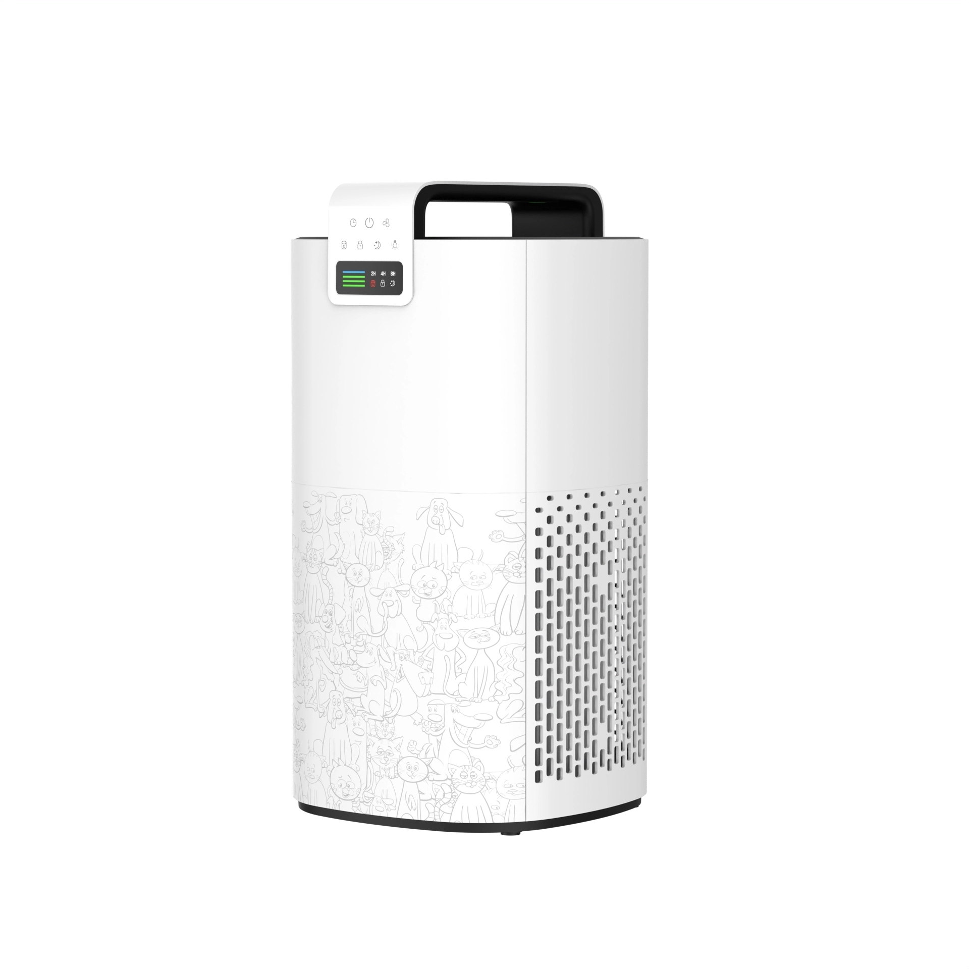 groothandelsprijs draagbare luchtreiniger met HEPA-filter anti-bacteriën huidschilfers luchtreiniger 1