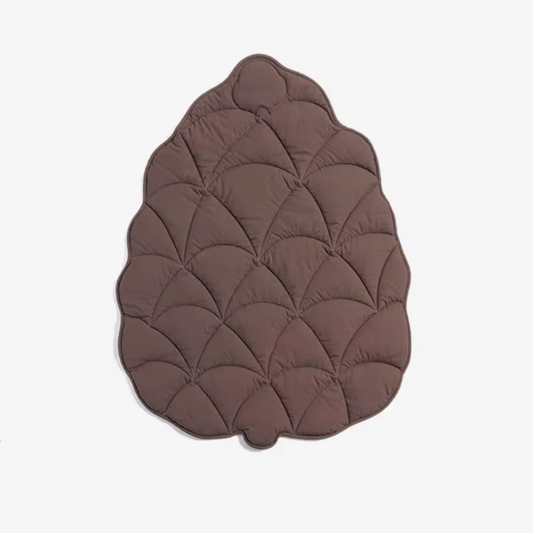 oem New Designer Two Way Use Pet Blanket for Dog Rest Portable Washable Waterproof Dog Blanket-brown 1