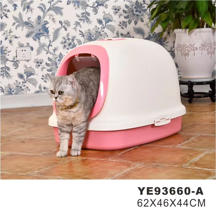 China Pet Leverancier Reistoilet Groothandel Kattenbak-roze 1