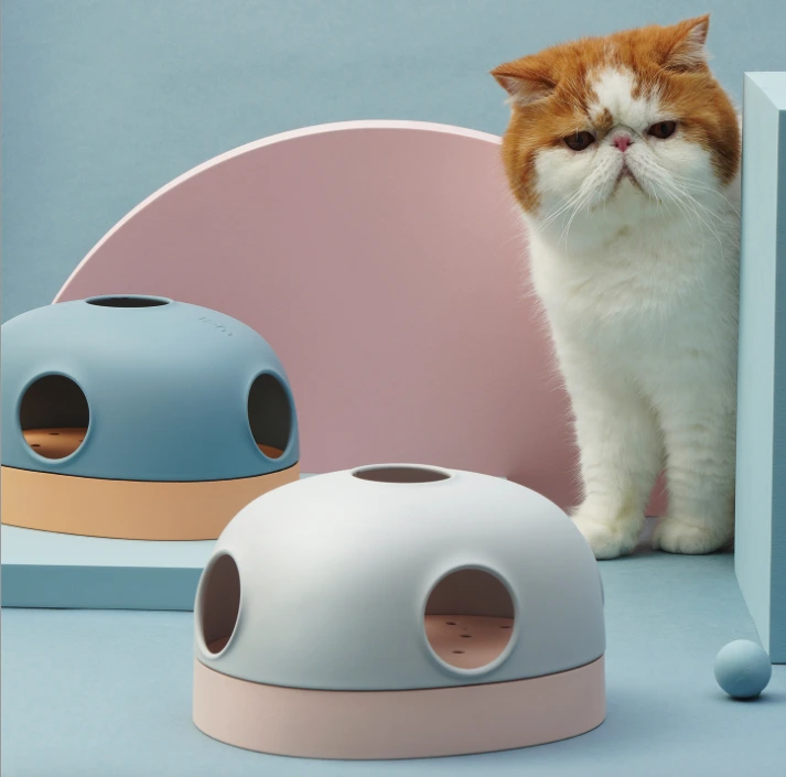New Design Multifunctional Cat Play Toy Rotating Ball Pet Toys Cats Toys 1