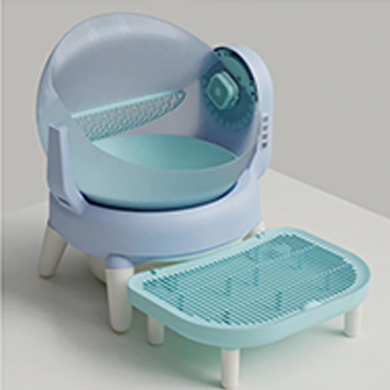 OEM/ODM customized automatic cat litter box open 60L large capacity intelligent self-cleaning cat litter box pet products-9 1