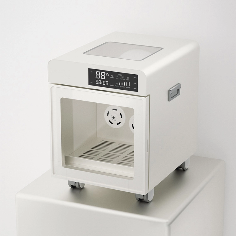 2024 NIEUWE AUTO Huisdier Droogbox voor kat en hond Heel slimme temperatuurregeling Huisdier Droogbox Veilige Hond Droger Machine-wit 1