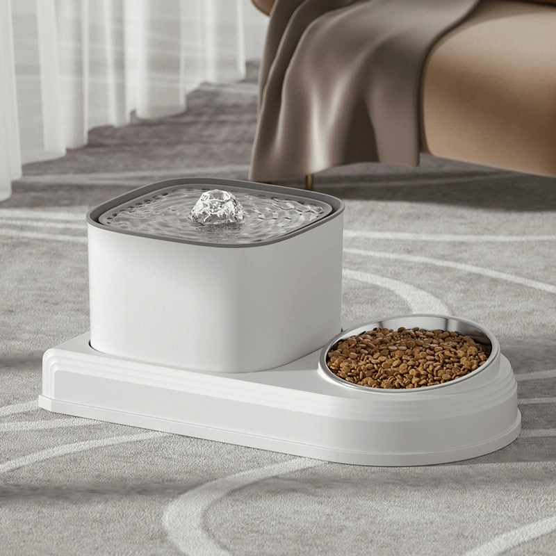 factory price high quality Smart pet feeder cat water dispenser automatic fountain filter feeder for pets 1