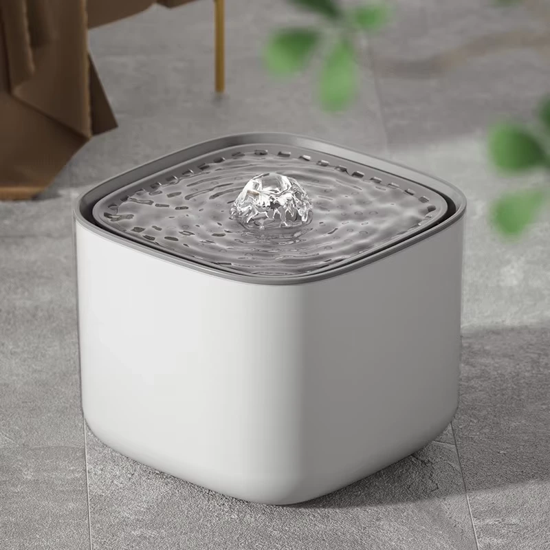 Automatische slimme waterdispenser voor huisdieren met filter Grote capaciteit Kat Hond Watercirculatiebak Groothandel voerbakken & Feeders-wit2 1