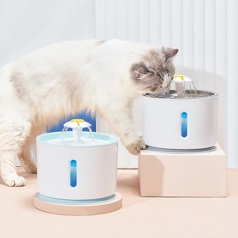 2024 New water purifier smart Automatic cat dog pet water Feeder Dispenser Fountain factory price pet fountain 1