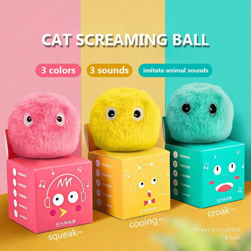 wholesale Juguetes inteligentes para mascotas Bola eléctrica para gatos Bola de gravedad automática Juguetes interactivos para gatos Entrenamiento Juguetes para gatitos automovibles para jugar en interiores 1