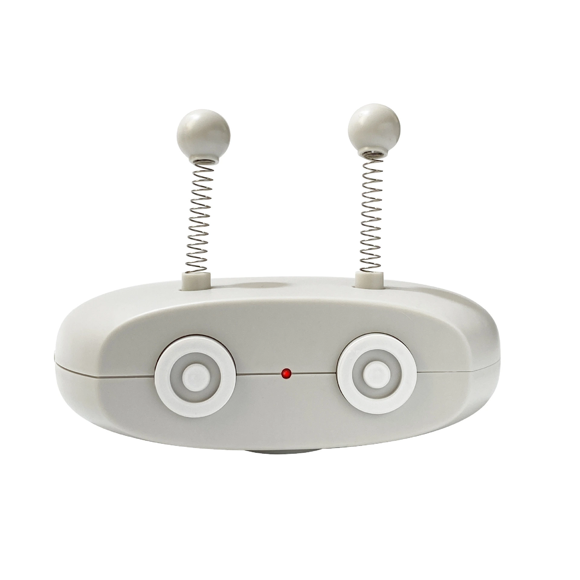 wholesale Accesorios multifunción para mascotas Juguete interactivo para gatos Juguetes móviles robóticos automáticos para gatos con láser y plumas Personalizado-gris 1