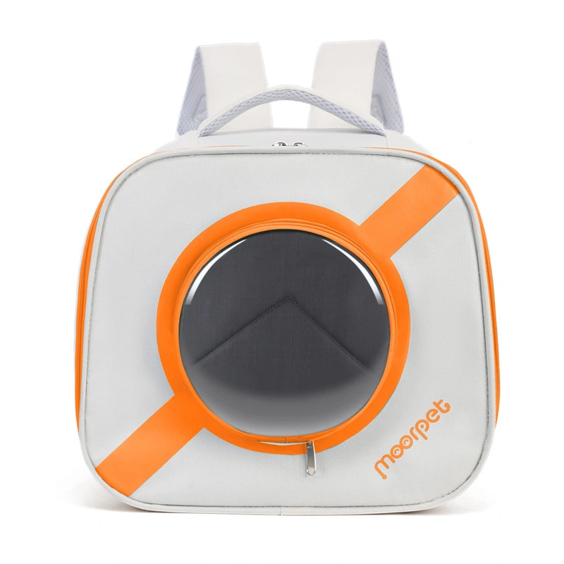 Gran oferta bolsa de viaje para perros al aire libre para perros Oxford bolso transpirable para mascotas para animales pequeños transportadores de mascotas producto de viaje-naranja 1