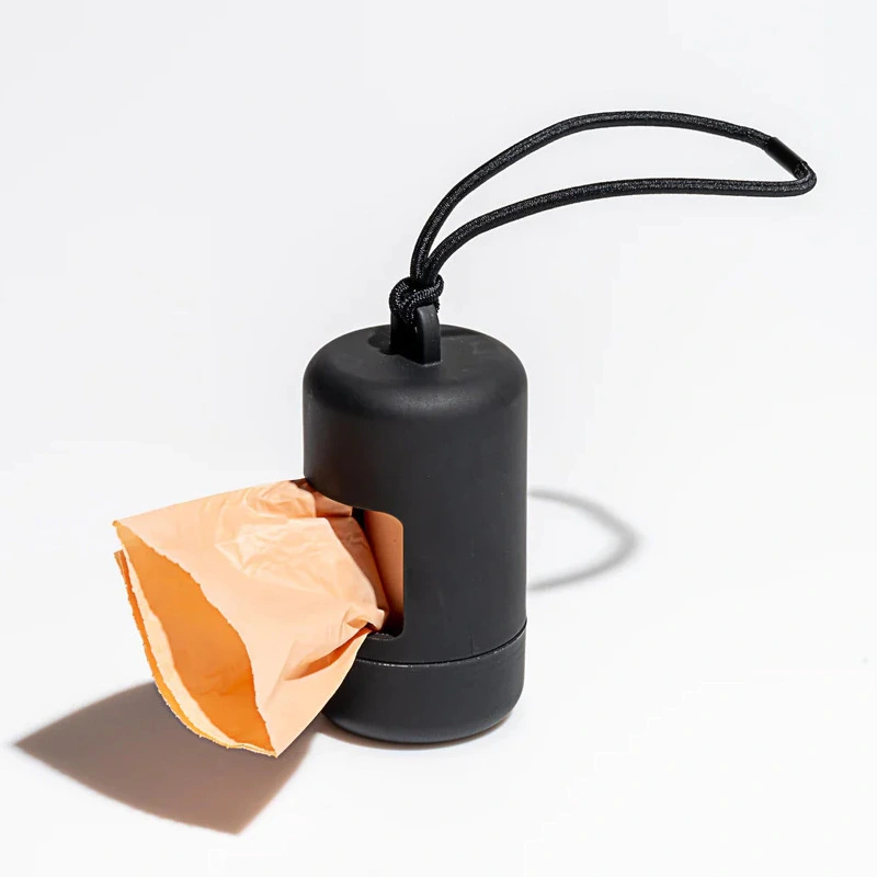 groothandel Eco-vriendelijke hondenpoepzakhouder Pet Waste Bag Dispenser-zwart 1