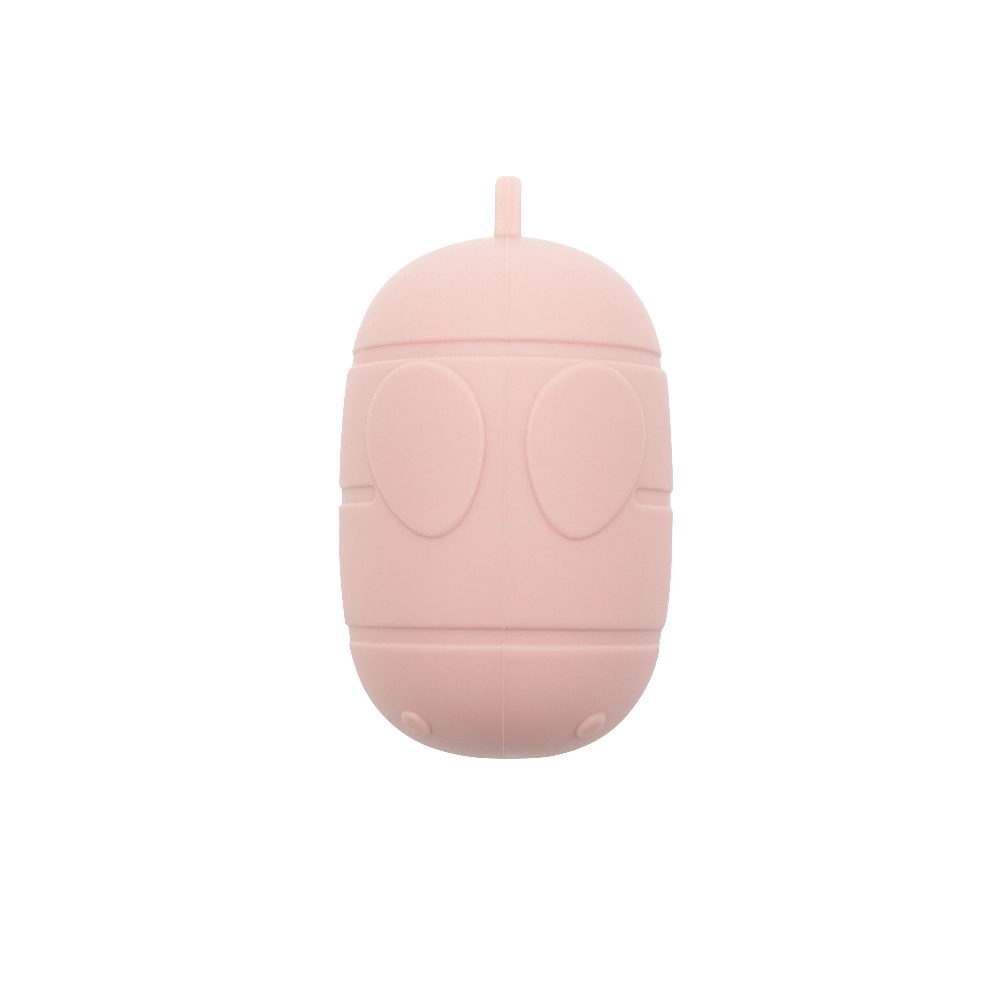 wholesale Custom Portable Outdoor Pet Waste Poop Bag Holder Silicone Dog Poop Bag Holder Dispenser-pink 1