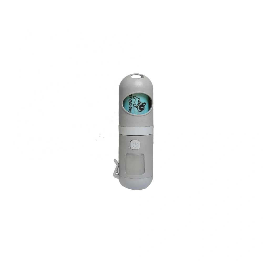 wholesale Outdoor Walking Plastic Poop Bags Dispenser Pet Accessory Custom Dog Poop Poo Waste Bag Holder With Light-grey 1