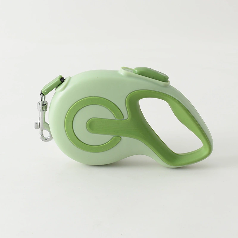 wholesale Hot Sell Automatic Telescopic Tractor Dog Tape with Ergonomic Non-slip Grip Retractable Dog Leash-green 1