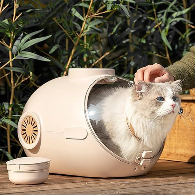 wholesale Pet Bag with Night Light Pet Carrier Bag Portable Space Capsule for Travel 1