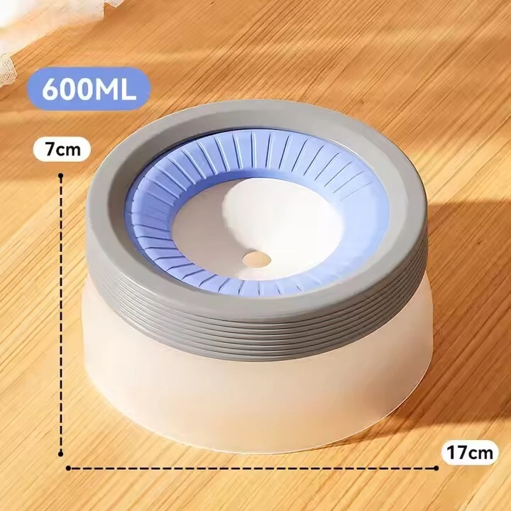 wholesale Eco-Friendly Plastic Large Capacity Cat Dog Drinking Automatic Battery Small Animals' Water  fountain dispenser-blue 1