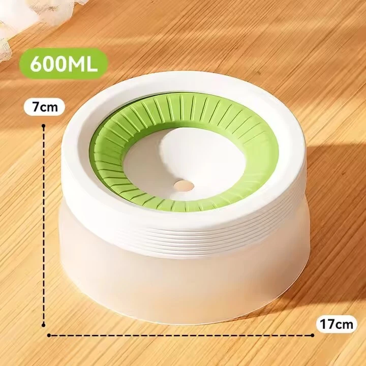 wholesale Eco-Friendly Plastic Large Capacity Cat Dog Drinking Automatic Battery Small Animals' Water  fountain dispenser-green 1