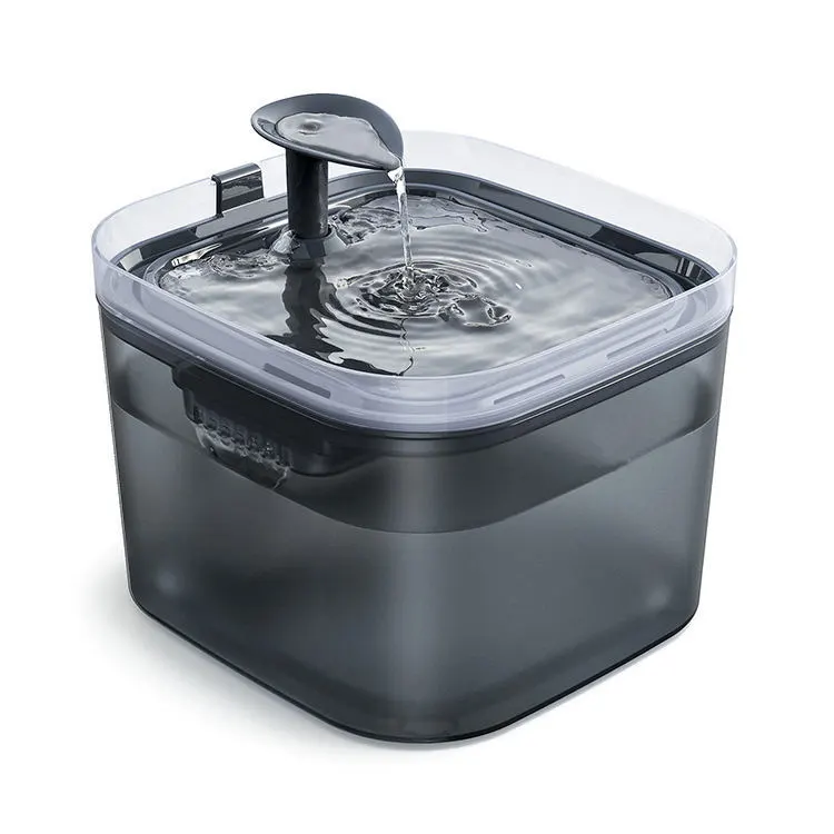 Hot Sale OEM ODM Manufacturer Electric Dog Cat Water Fountain For Pet Automatic Dog Water Feeder Dispenser With Filter For Cat-black 1