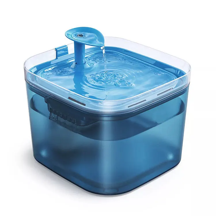 Hot Sale OEM ODM Manufacturer Electric Dog Cat Water Fountain For Pet Automatic Dog Water Feeder Dispenser With Filter For Cat-blue 1