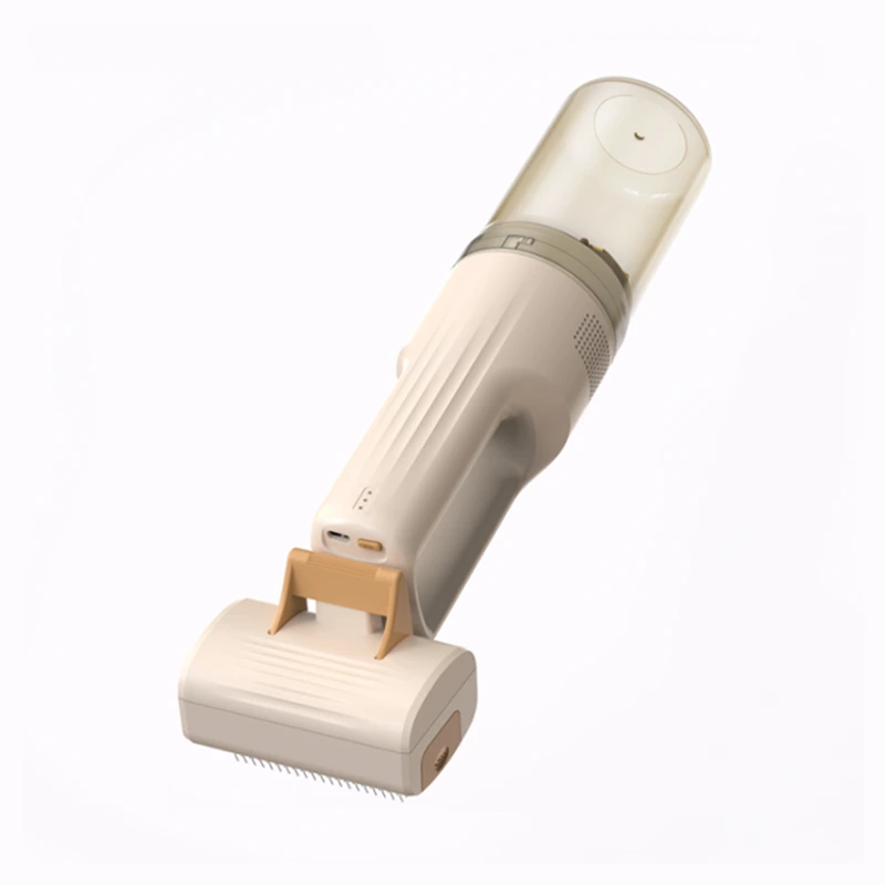 wholesale La última aspiradora para peinar el pelo de mascotas 2 en 1, portátil y recargable, capaz de limpiar el cabello y barrer alfombras.5 1
