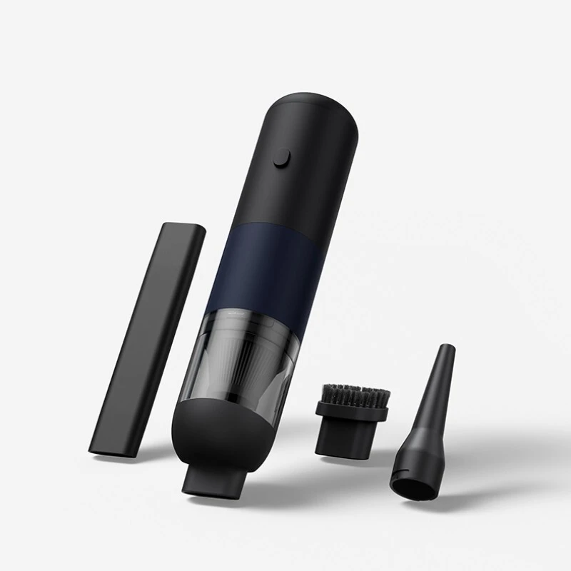 wholesale Aspirador portátil para mascotas 2 en 1 4000Pa Mini aspirador de mano inalámbrico Aspirador de bolsillo Alta potencia de succión-negro 1