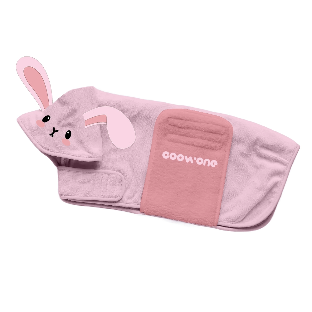 wholesale Dog Drying Coat Dressing Gown Pet Clothes Drying Towel Bath Robe Adjustable Bathrobes For Dogs-pink 1