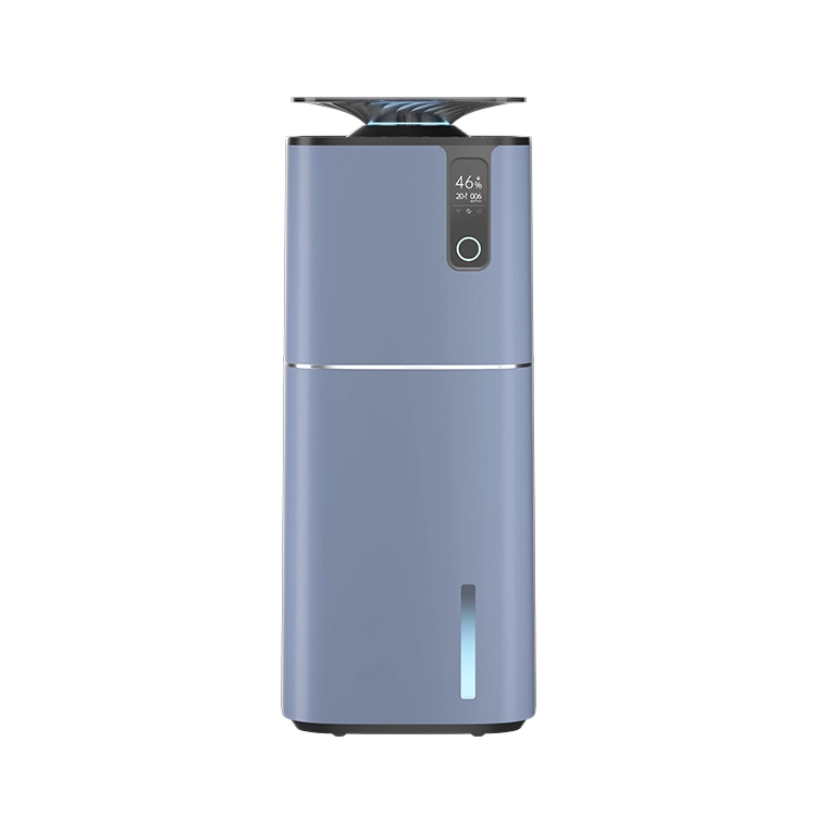 wholesale Smart Tuya Wifi Habitación grande 40-60% Humedad constante Purificador de aire HEPA con humidificador purificador de aire para mascotas limpiador -azul 1