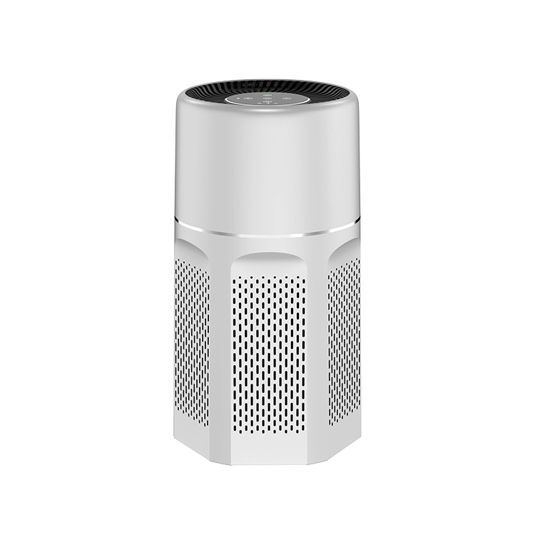 wholesale Pm2.5 Sensor Automatic High Cadr Room Hepa Air Purifier Big Air Purifiers for pet-white 1