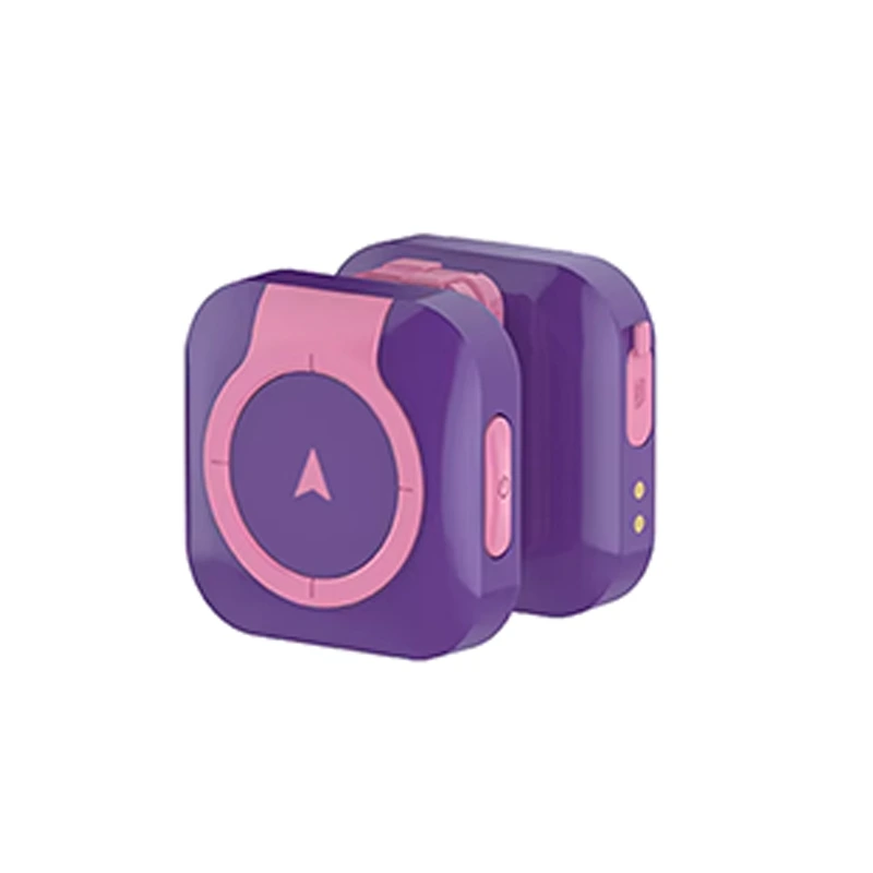 wholesale 4G GPS pet tracker real-time positioning fence pet activity, sleep, steps, calories. dog cat Health for pets  purple 1
