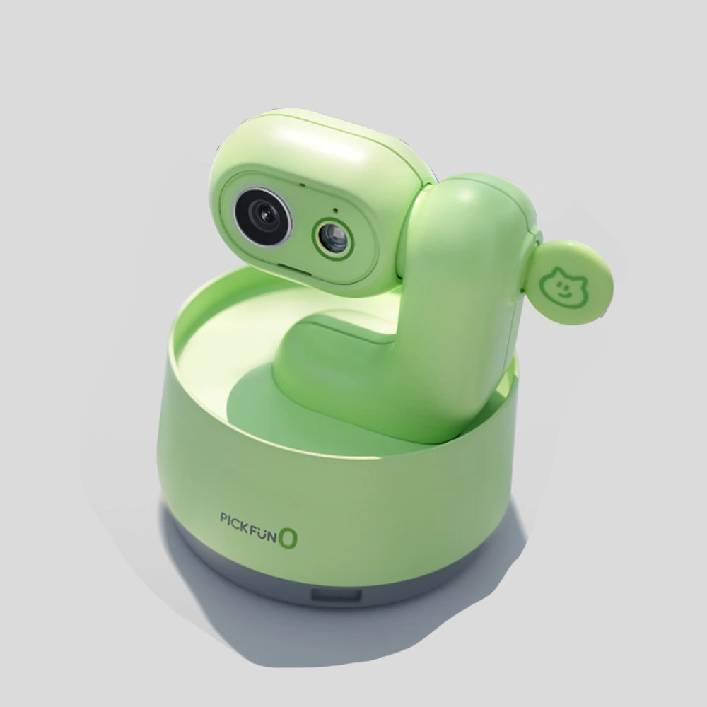wholesale AI pet camera with automatic daily pet reports and auto vlogging, smart AI pet companion-green 1