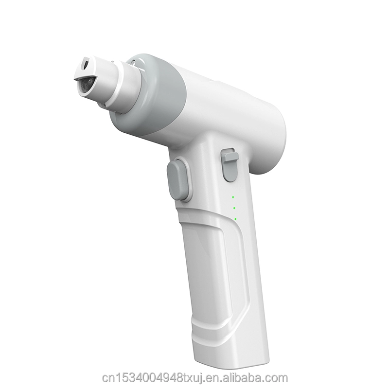 wholesale USB Rechargeable Dog Nail Grinder with Ergonomic Design LED Lights 3 Speeds for Quiet Low Noise Pet Grooming-white 1