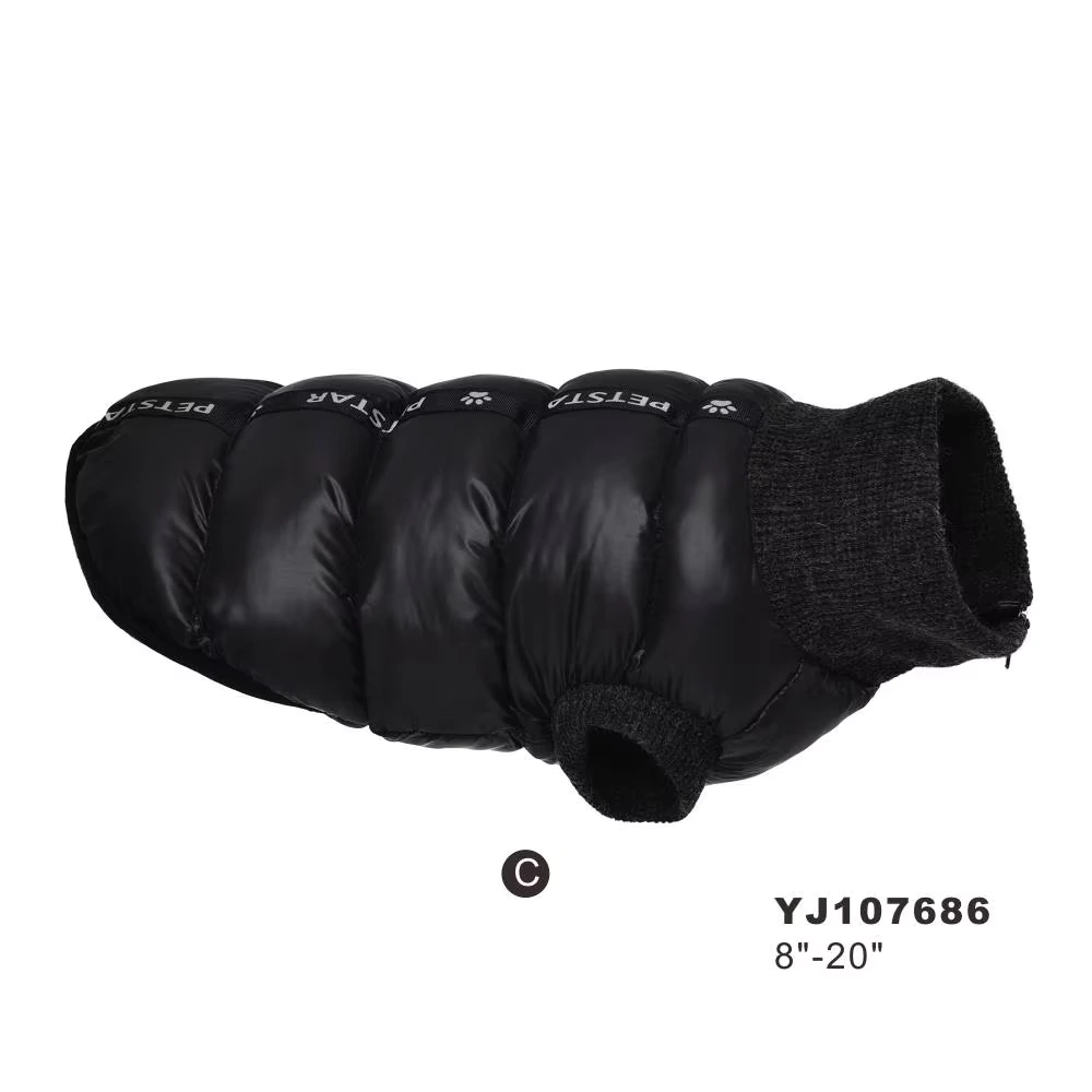wholesale  Good Quality Warm Funny Pet Dog red Coats Clothes For pet-black 1