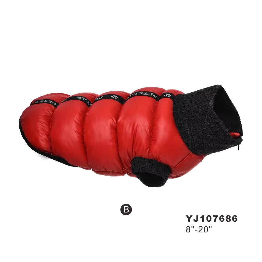 wholesale  Good Quality Warm Funny Pet Dog red Coats Clothes For pet 1